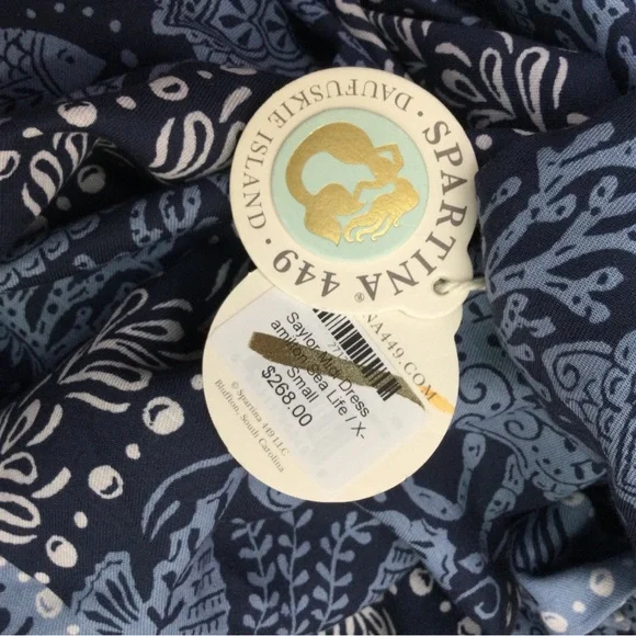 Spartina 449 Sea Life Midi Dress - Picture 5 of 5